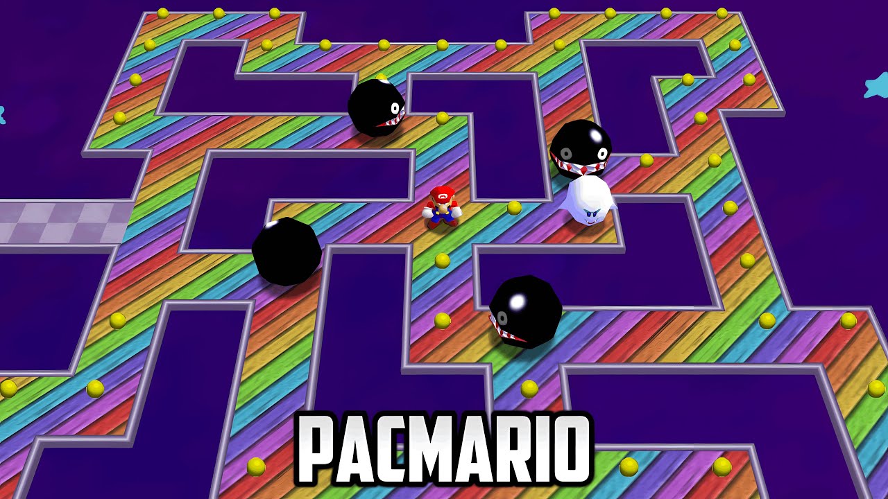 ⭐ Super Mario 64 - Pacmario