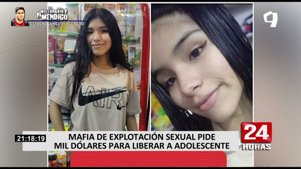 Sujeto pide mil dólares para liberar a menor de 16 años antes de ser explotada sexualmente