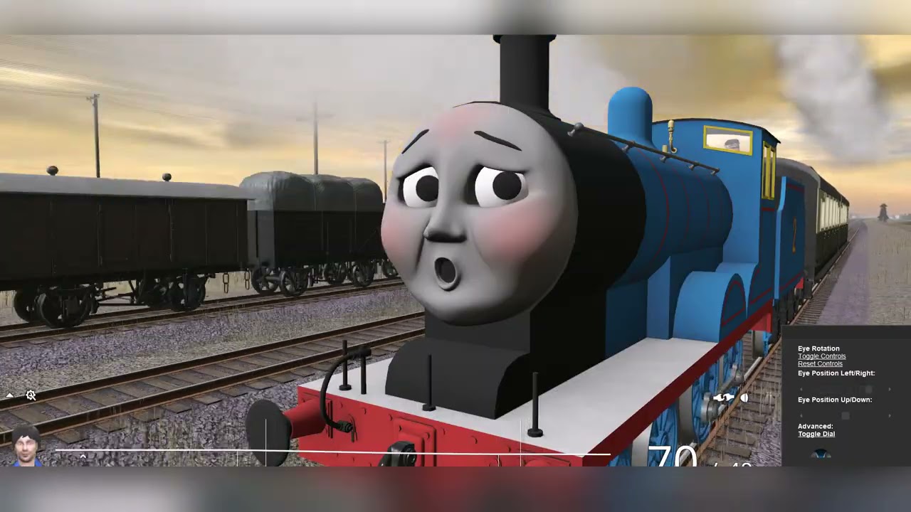 THOMAS - DONALD - CALEDONIAN - EDWARD - YELLOW SKY! -  TRAINZ RAILROAD SIMULATOR