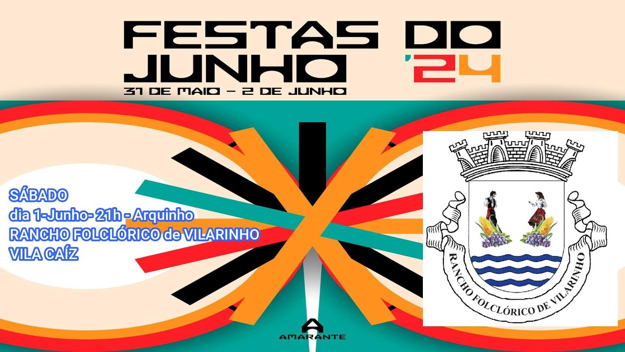 RANCHO FOLCLÓRICO de VILARINHO - Vila Caíz - FESTAS do JUNHO -Amarante- 2024