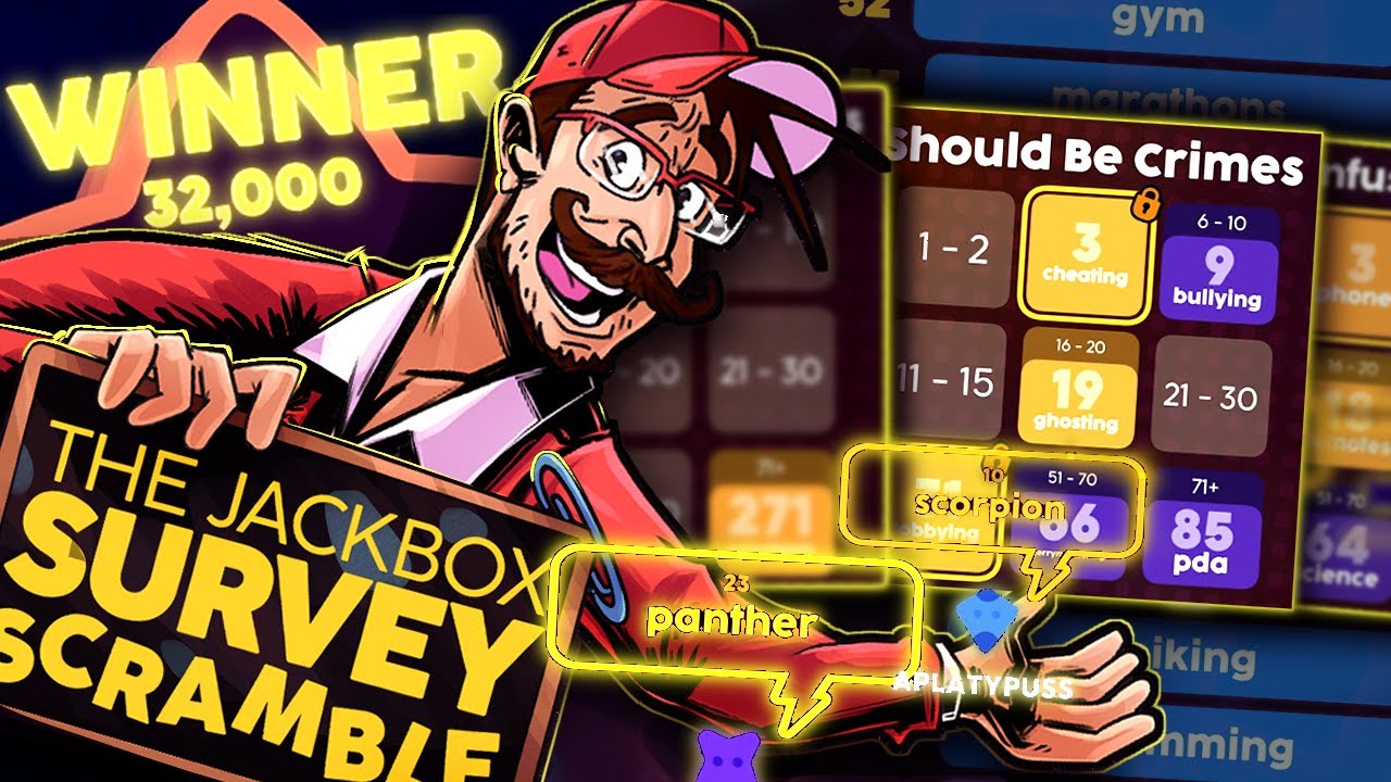 HOW DOES THIS COUNTRY THINK? | NEW GAME! (The Jackbox Survey Scramble)