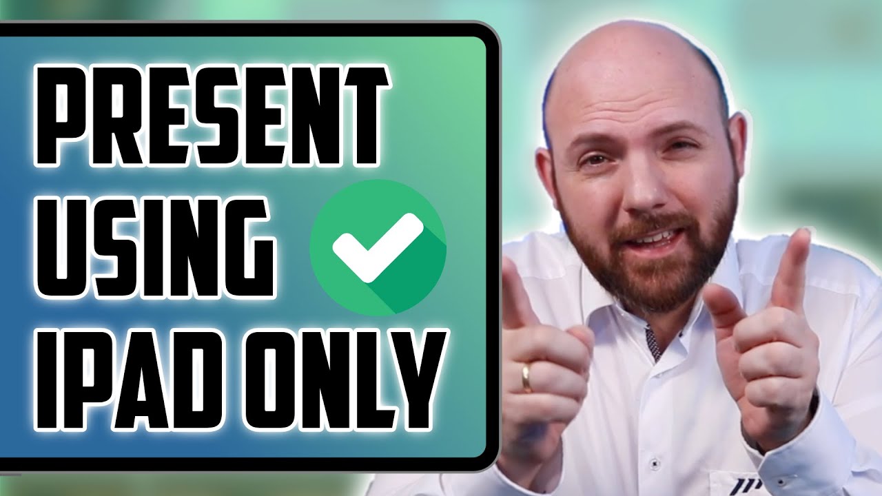 How To Present Notes And Slides Using iPad (Pro) Only
