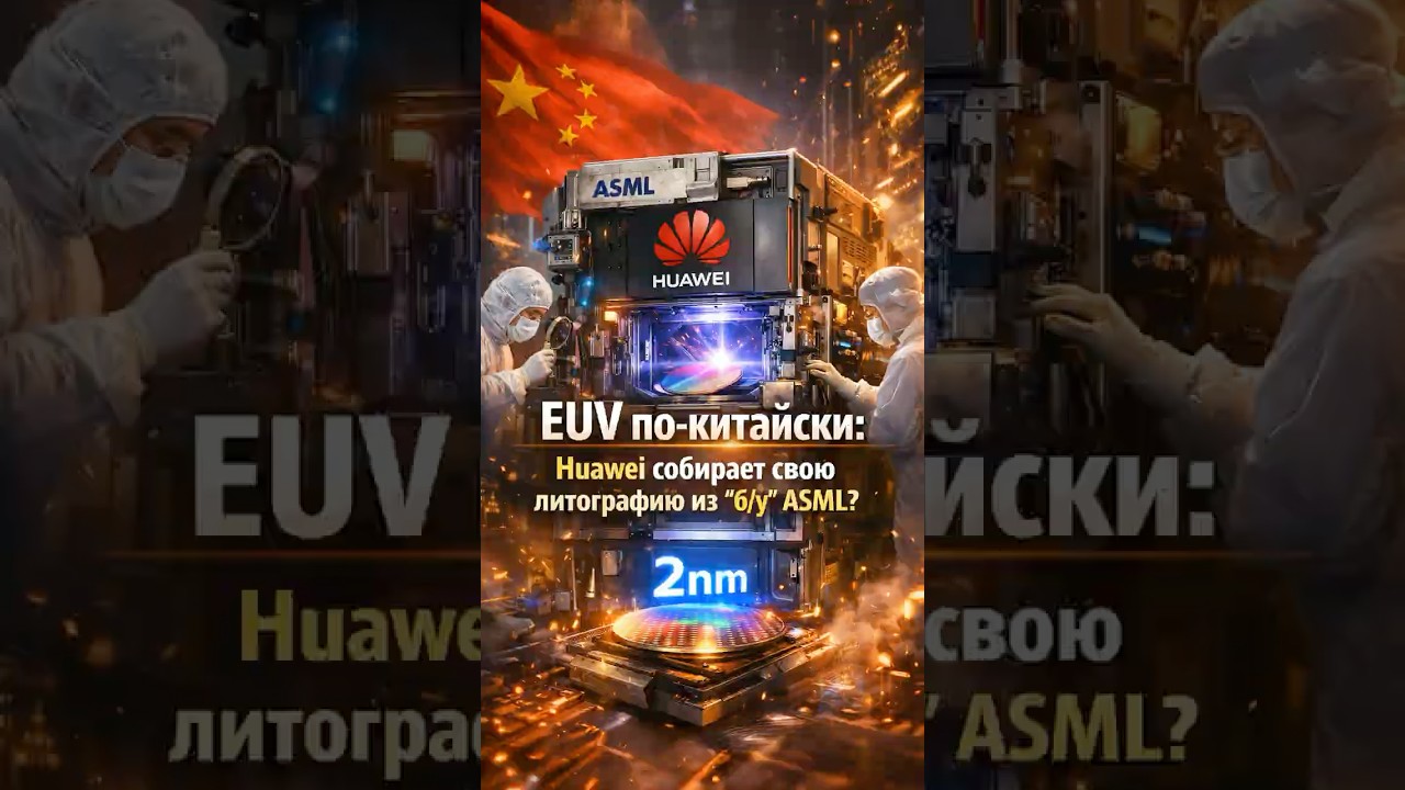 Китай сделал EUV? Прототип литографии уже тестируют — ASML напряглась