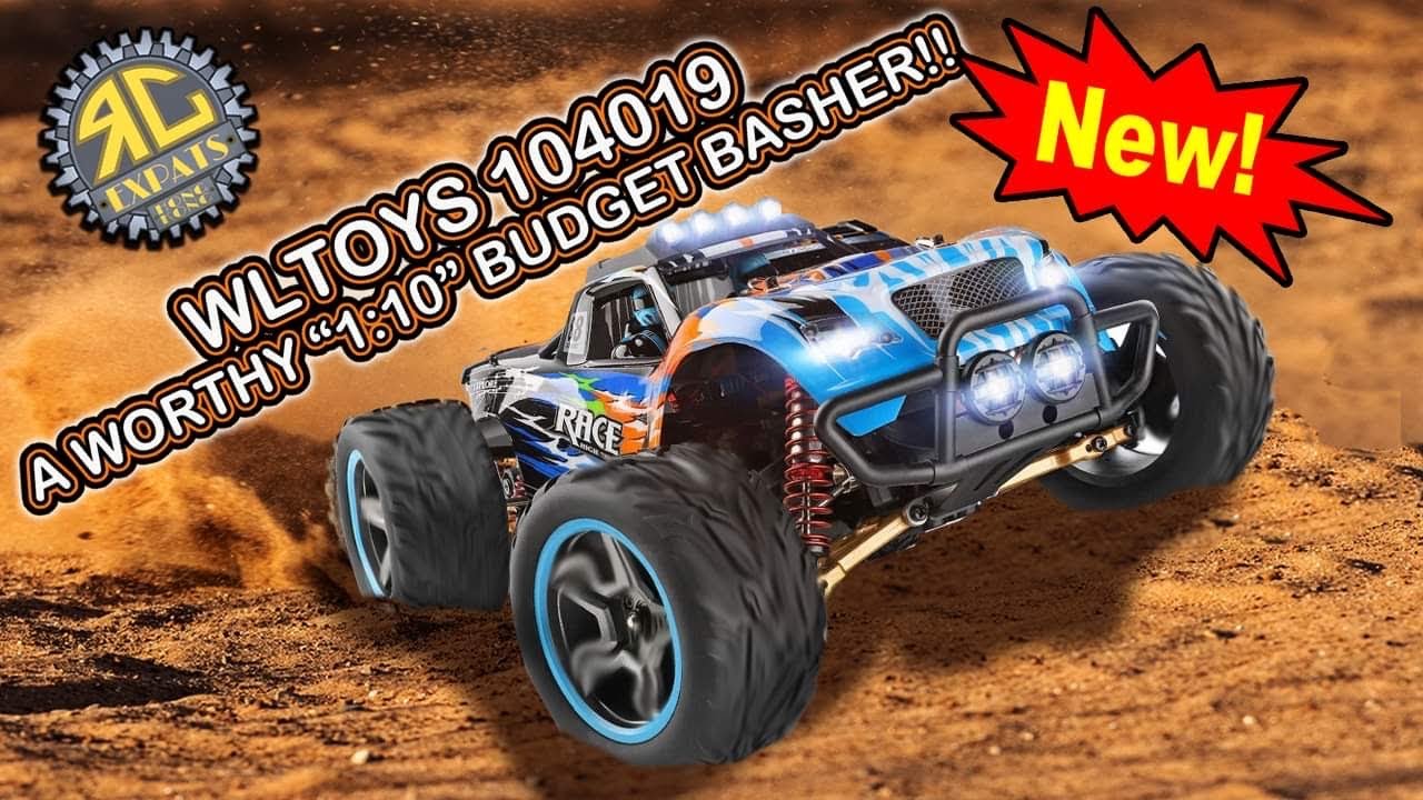 WLTOYS 104019. A Worthy “1:10” Budget Basher !!