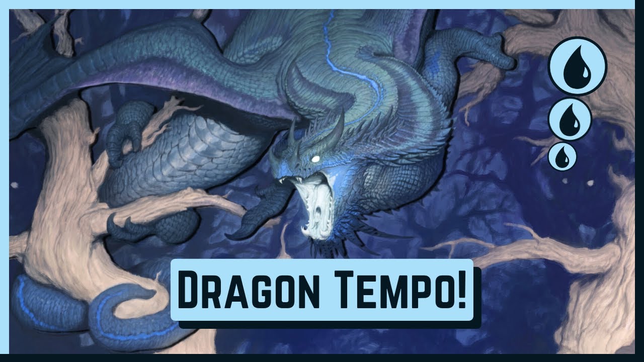 Mono Blue Dragons! | Final Fantasy Post-Ban Standard! | MTG Arena