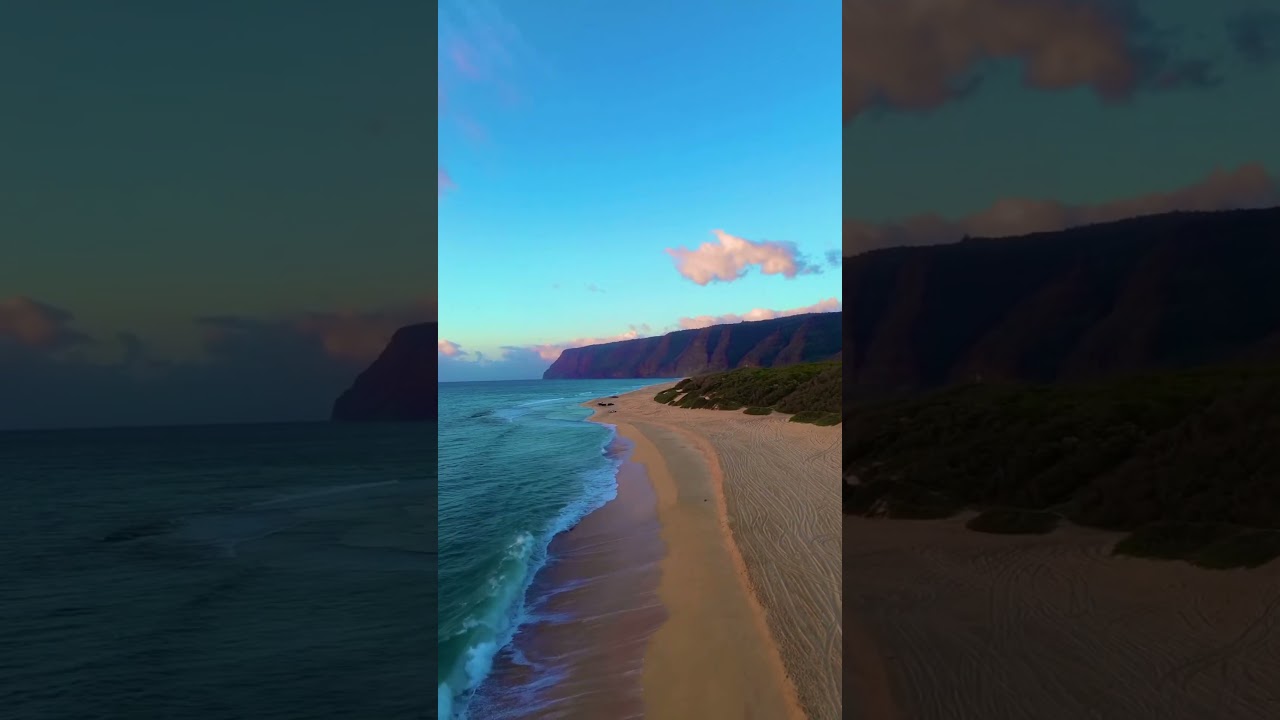 Our favorite beach in Kauai 🌊☀️&bull;&bull;&bull;&bull;&bull; # #beach #kauai #polihale #polihalestatebeach #hawaiianbeach