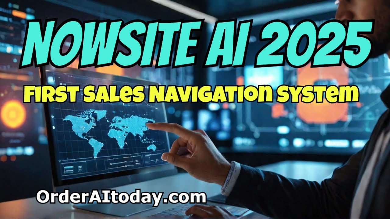 NowSite AI 2025: Watch Demo! New First Sales Navigation System