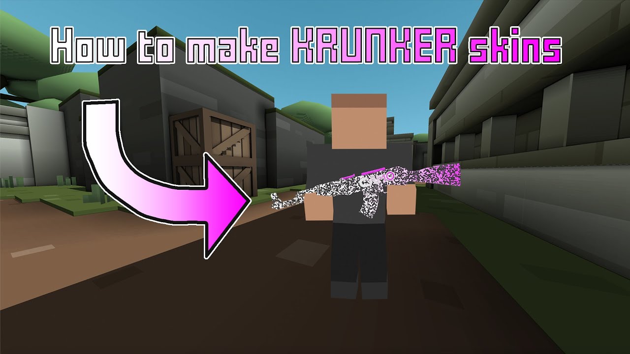 How to make KRUNKER skins with Substance Painter