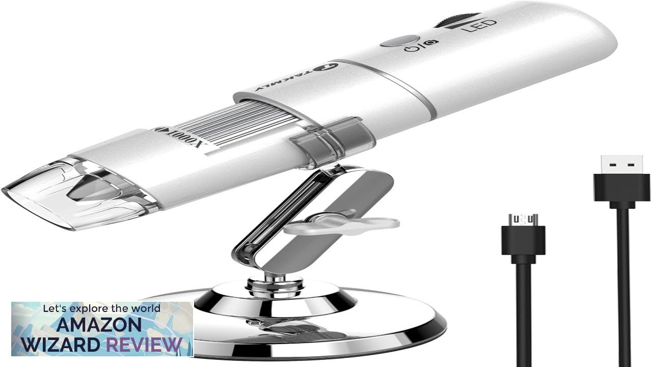 Wireless Digital Microscope Handheld USB HD Inspection Camera 50x-1000x Magnification Review
