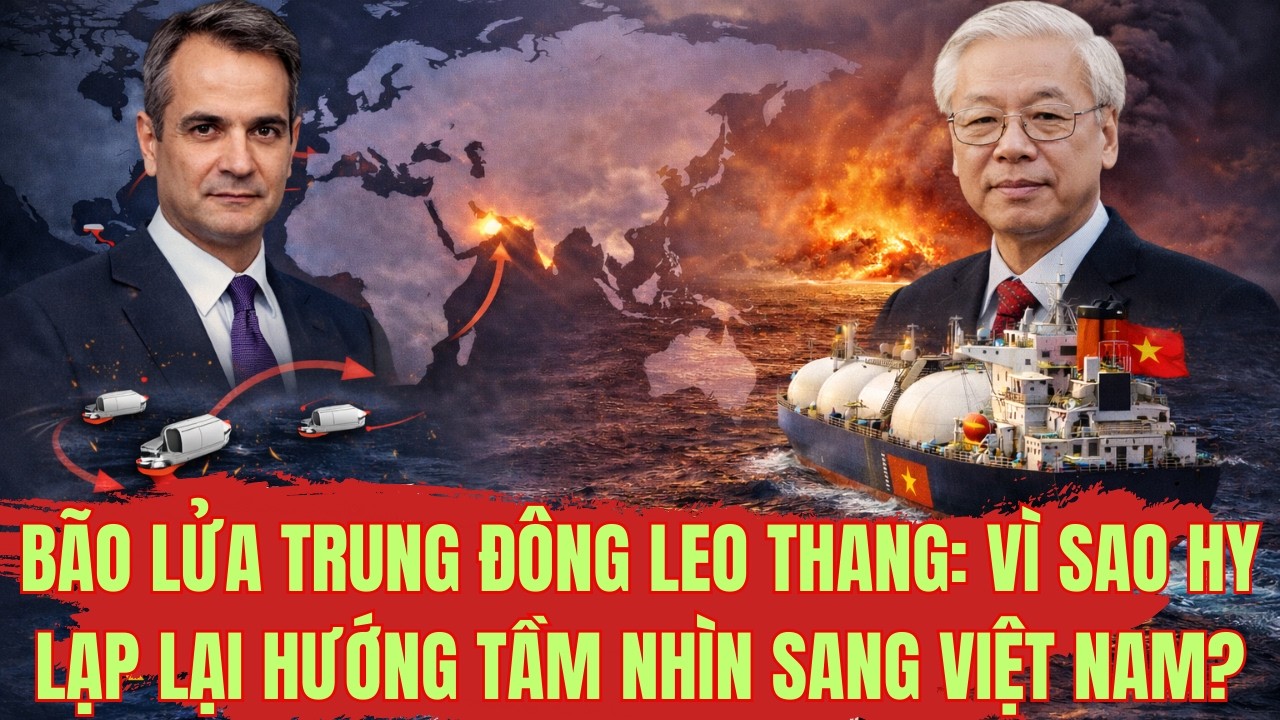 Bão Lửa Trung Đông Leo Thang: Vì Sao Hy Lạp Lại Hướng Tầm Nhìn Sang Việt Nam?