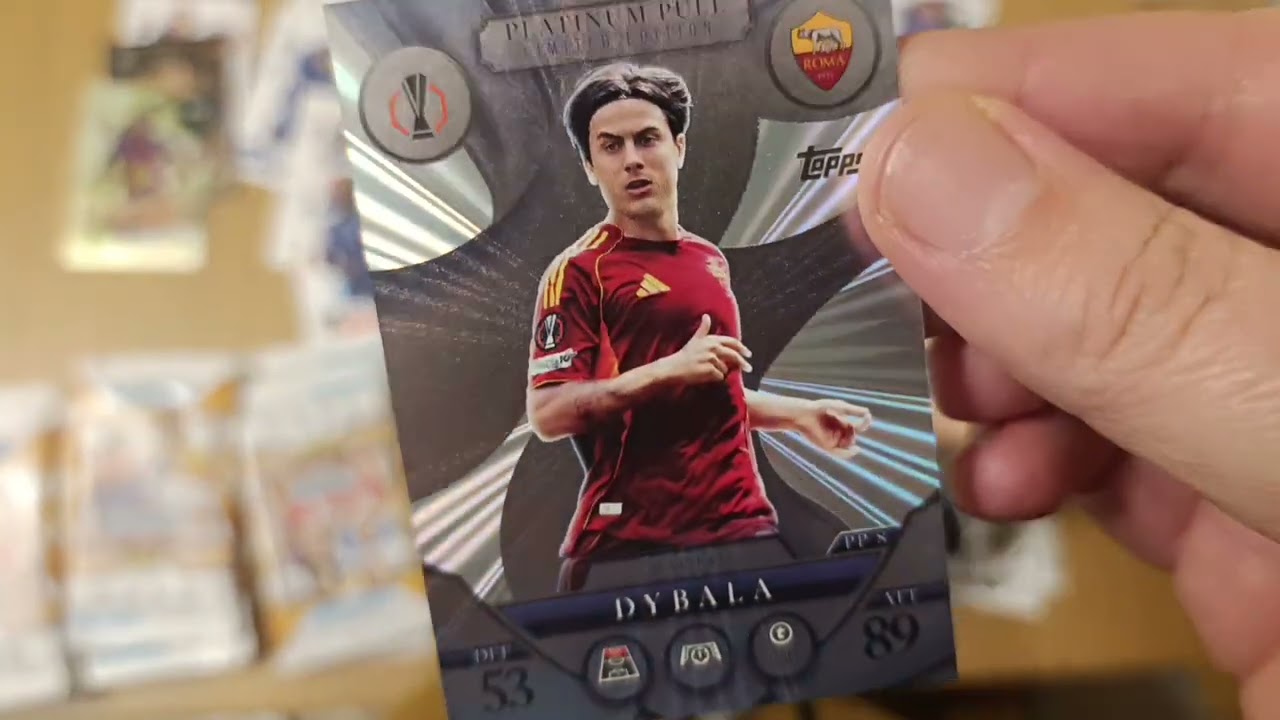 Topps Match Attax Extra 2025/2026 - otwieramy 5 EcoPacków - pojedynek limitek