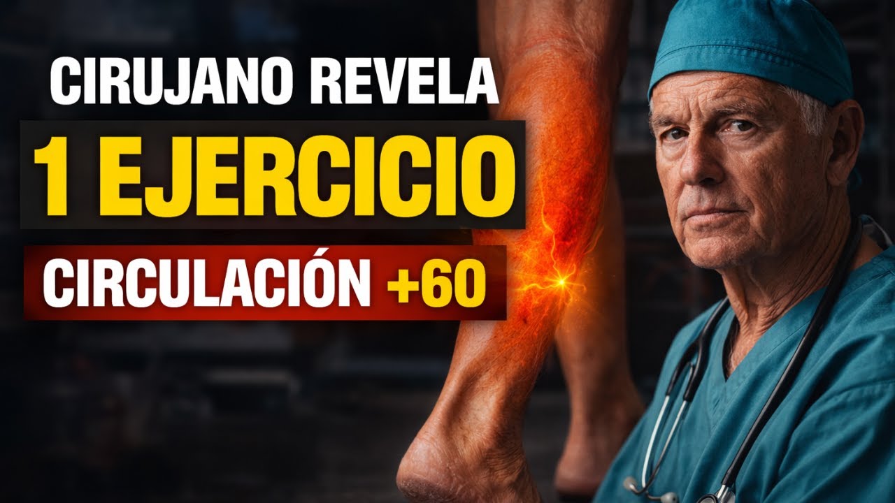 Cirujano REVELA: ¡Haz ESTE ejercicio para la mala circulación en las piernas después de los 60!