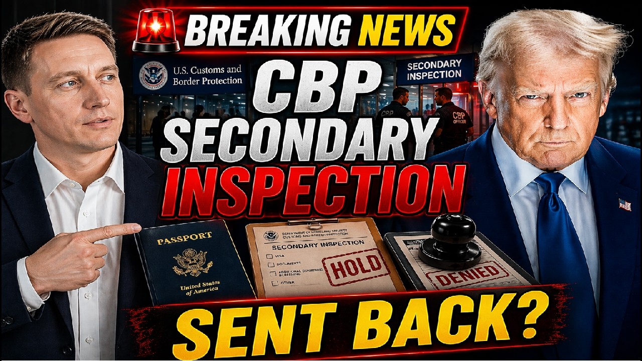 CBP Secondary Inspection What Really Happens Inside & How to Avoid Being Sent Back ?