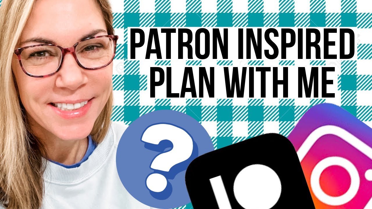 Plan With Me | March 2022  - Taking Inspiration from a Patron Spread | Classic Happy Planner!