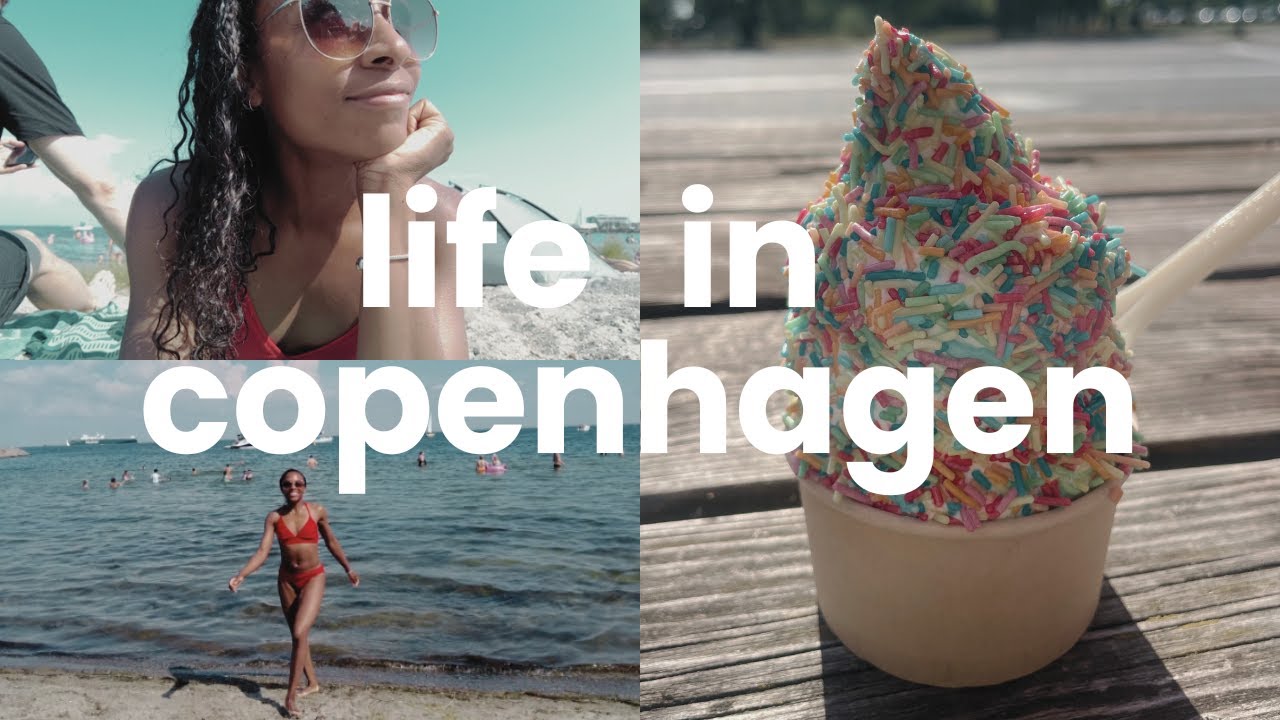 AMERICAN IN DENMARK: Danish Summer School, Summertime Fun in Copenhagen, Tivoli, Beach, Ice Cream