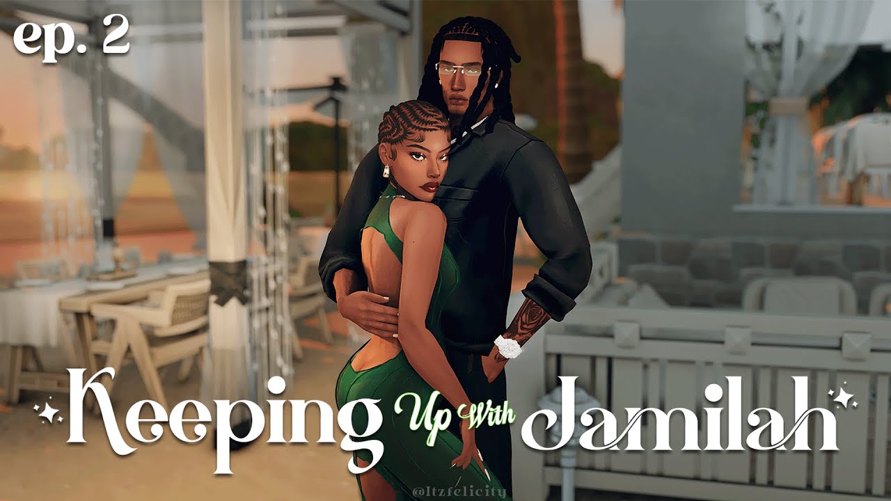 Toxic Baecation In Jamaica🌴 | Keeping Up With Jamilah (EP .2) — Sims 4 Let's Play