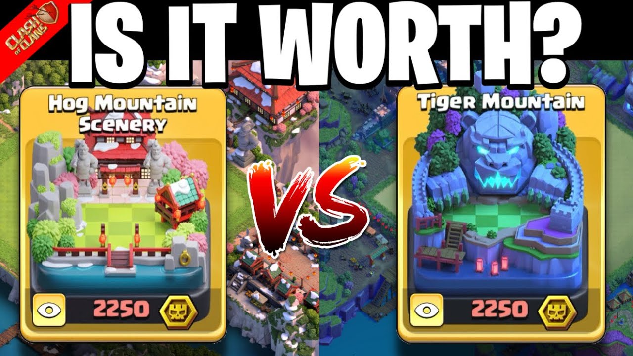 Best Scenery to BUY during Mini Spotlight Event | HOG Mountain vs TIGER Mountain 