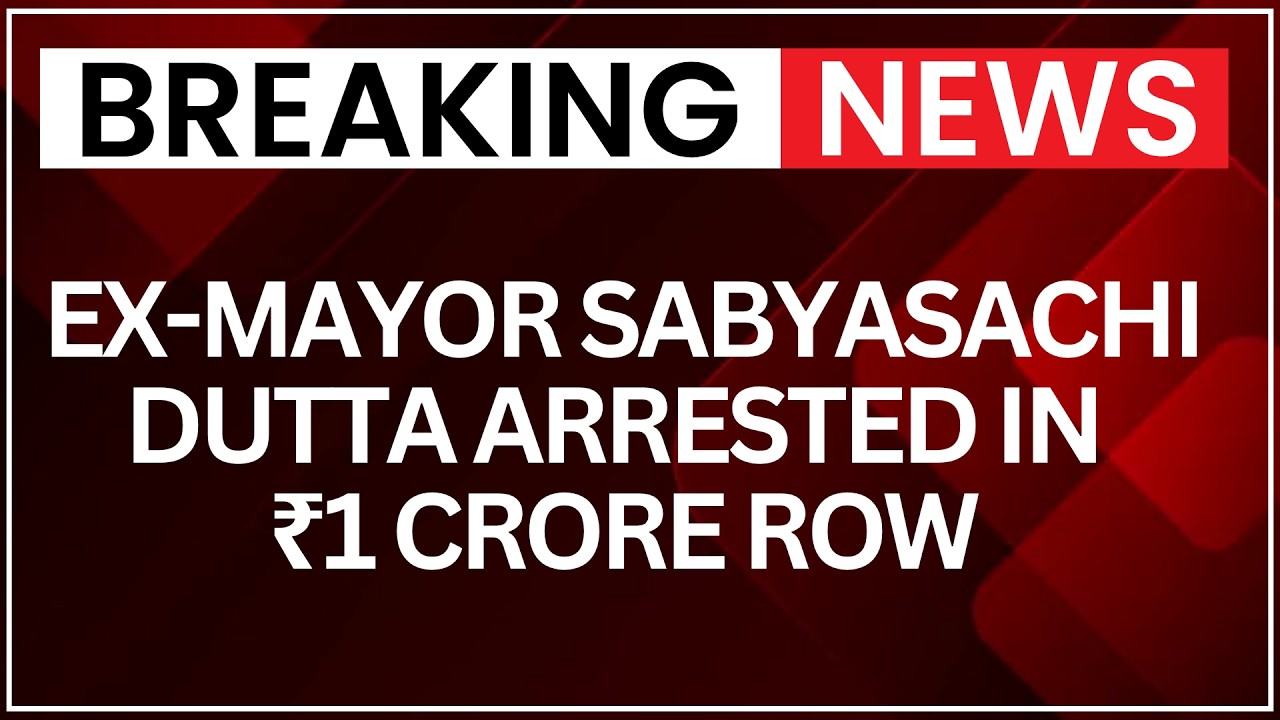 West Bengal News | Former Bidhannagar Mayor Sabyasachi Dutta Arrested | NewsX