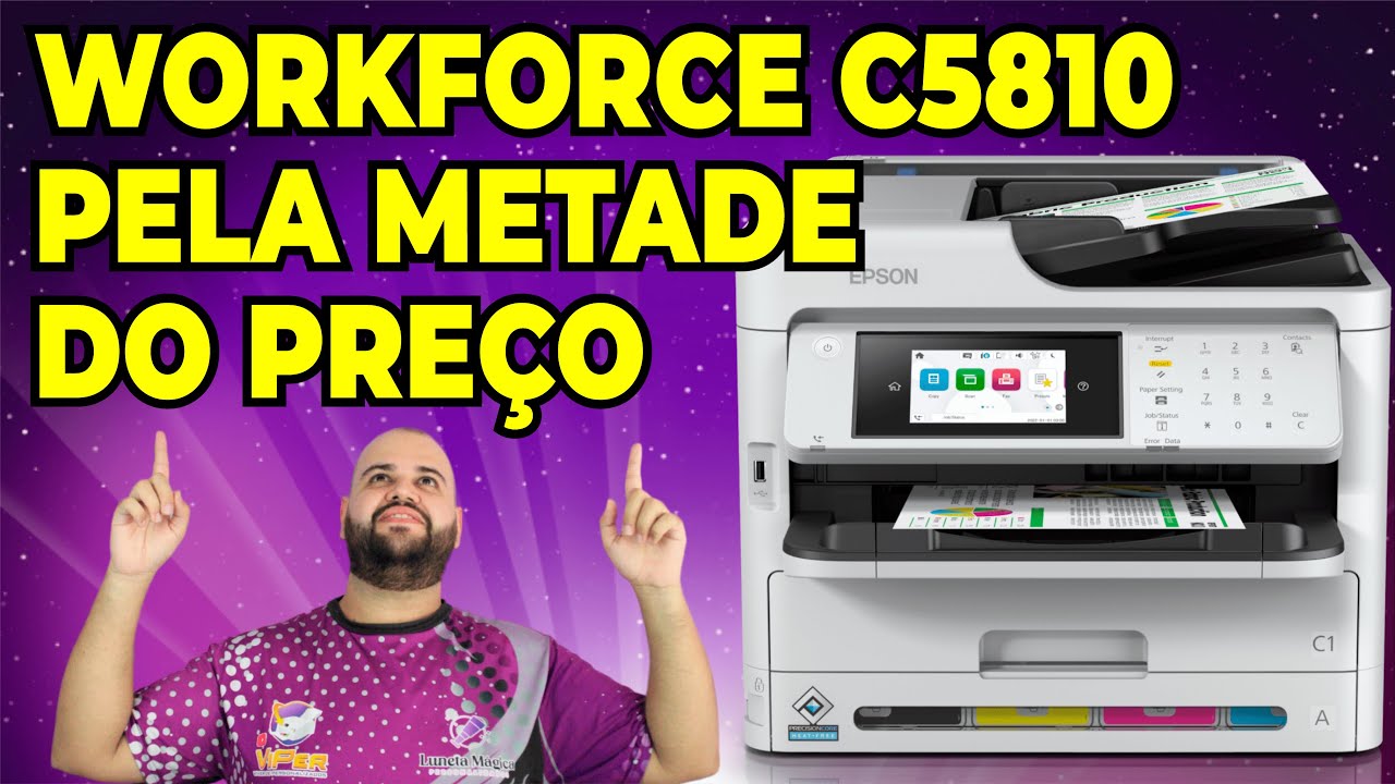 Workforce C5810 com mais de R$3.000 de desconto - Como comprar - Passo a Passo