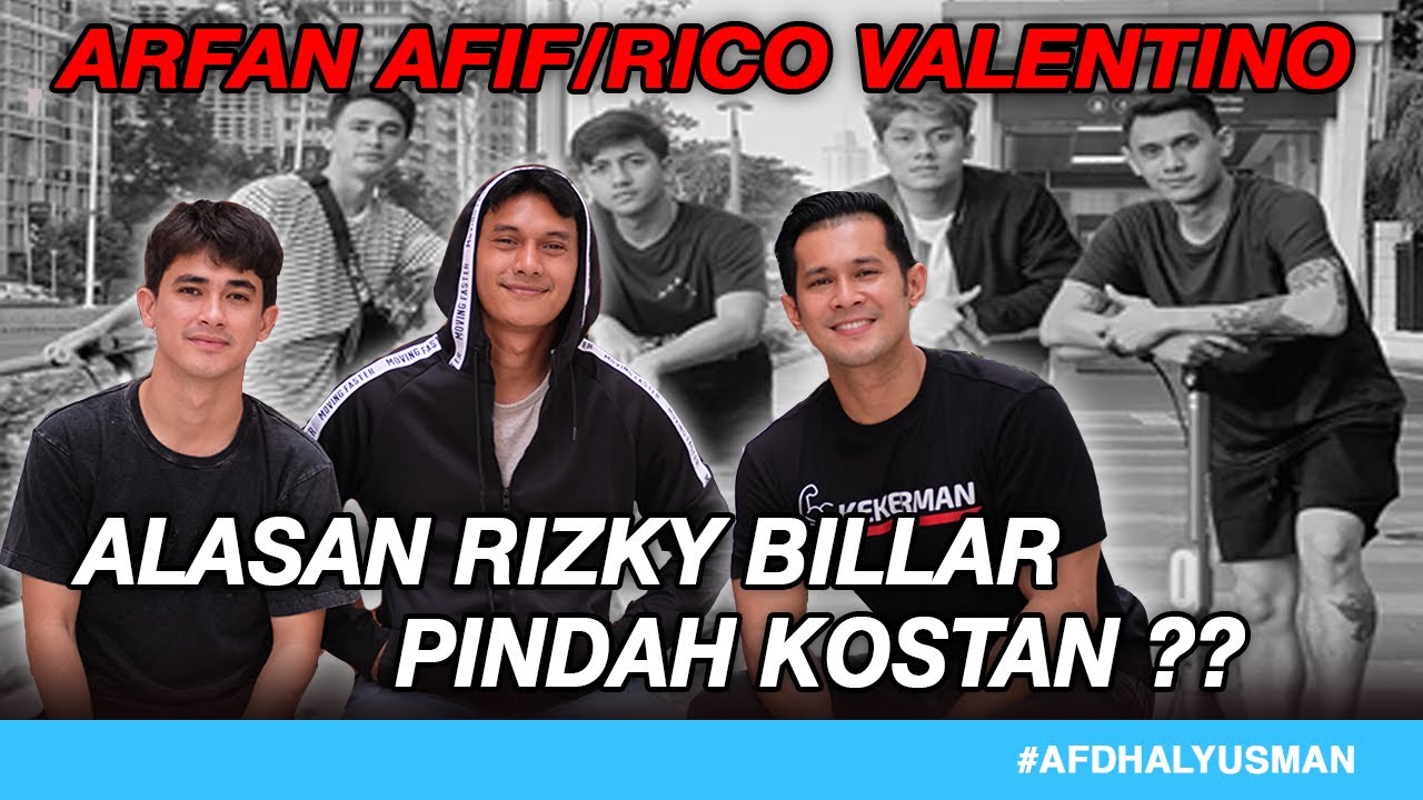 DUKUNGAN DAN DOA DARI SAHABAT RIZKY BILLAR ‼️ ARFAN AFIF DAN RICO VALENTINO