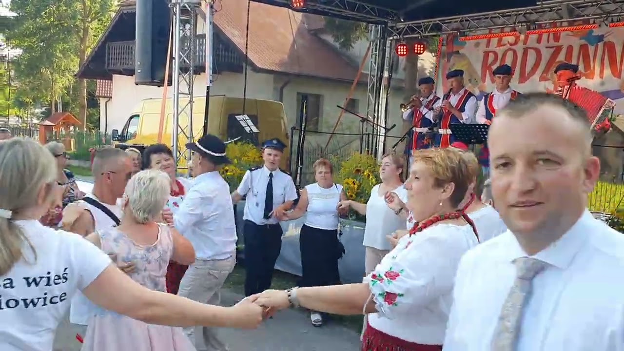 10 08 2025 relacja na żywo z kapelą Wyczyńskiego z Lubczy na Festynie w Staniowicach 