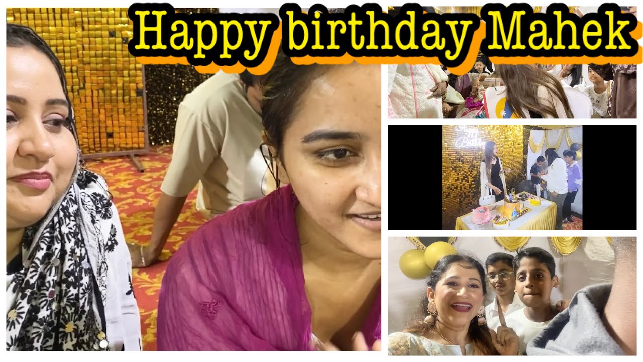 Happy birthday Mahek 🎉🎁