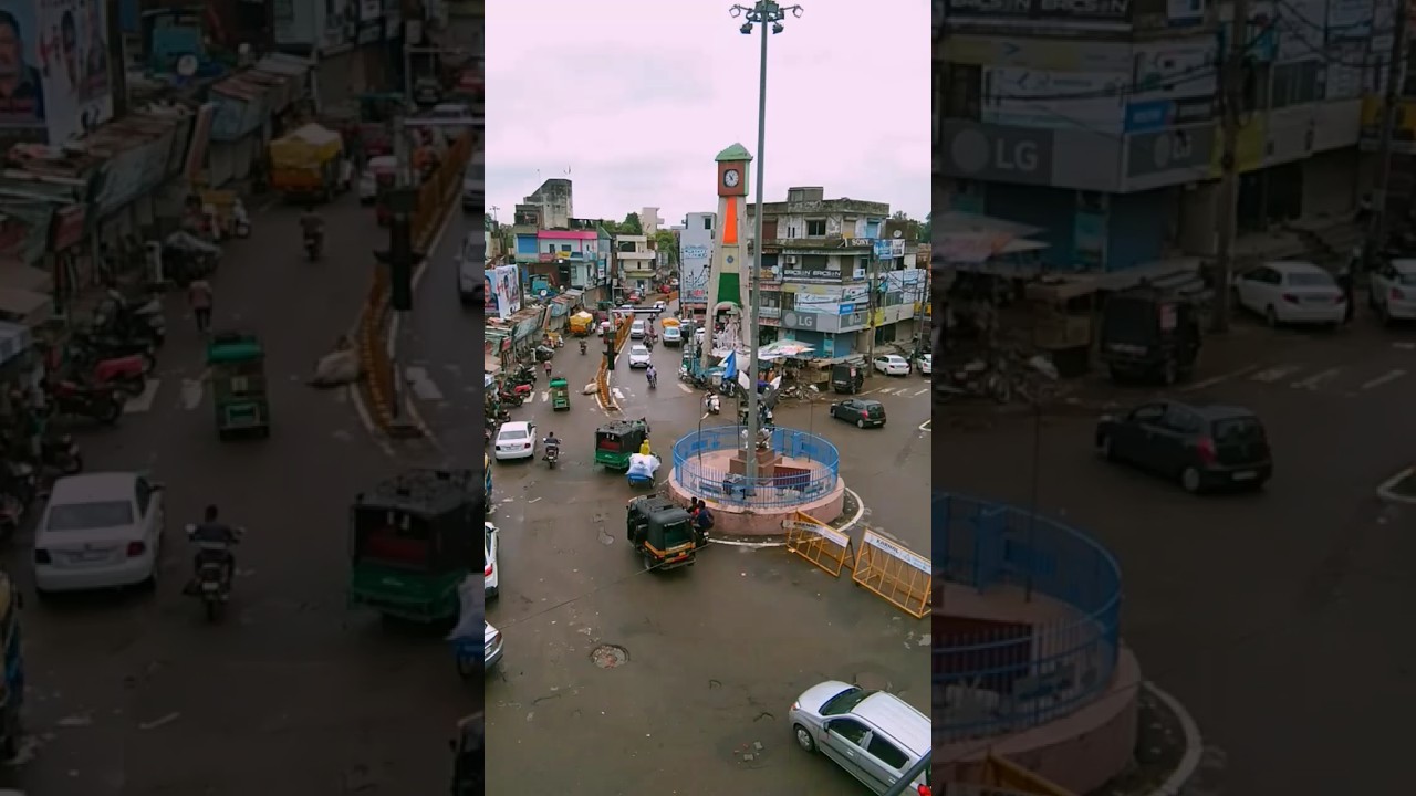 Karnal City | Ghanta Ghar Chowk Karnal | Bindass Karnal #shorts #rain #karnal #karnalwholesalemarket