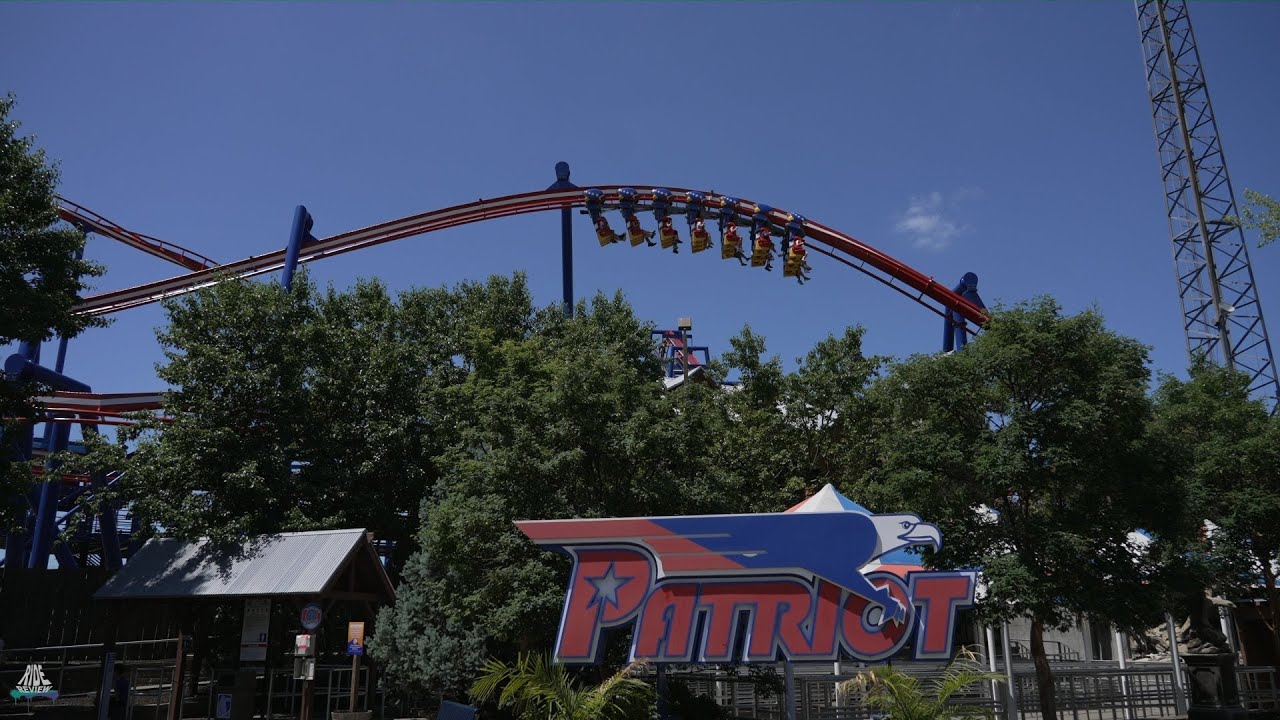 Patriot - Worlds of Fun - Bolliger & Mabillard (B&M) - Inverted Coaster - Offride
