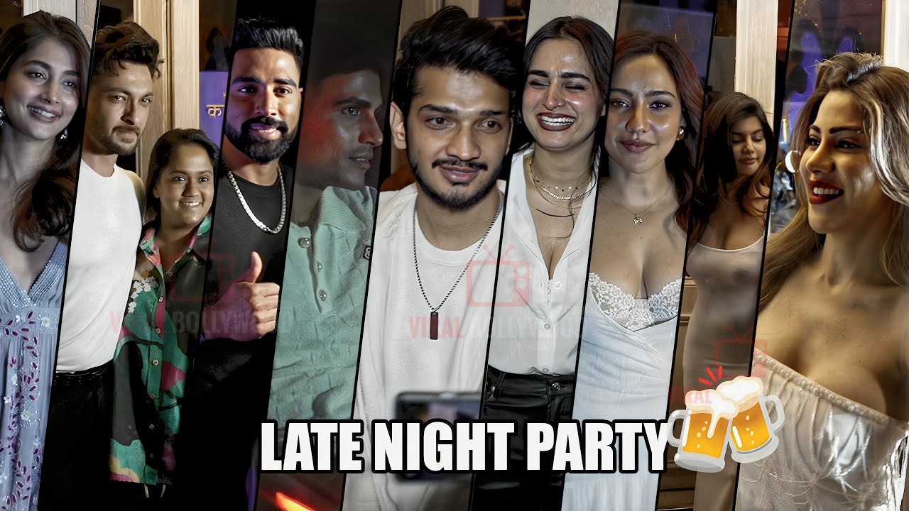 UNCUT - Munawar Faruqui Late Night Party with Salman Khan’s Sister, Shubman Gill, Siraj, Ayesha Khan
