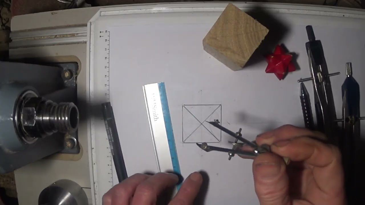 Woodturning Pringle Geometry  for stackable boxes - Part 1