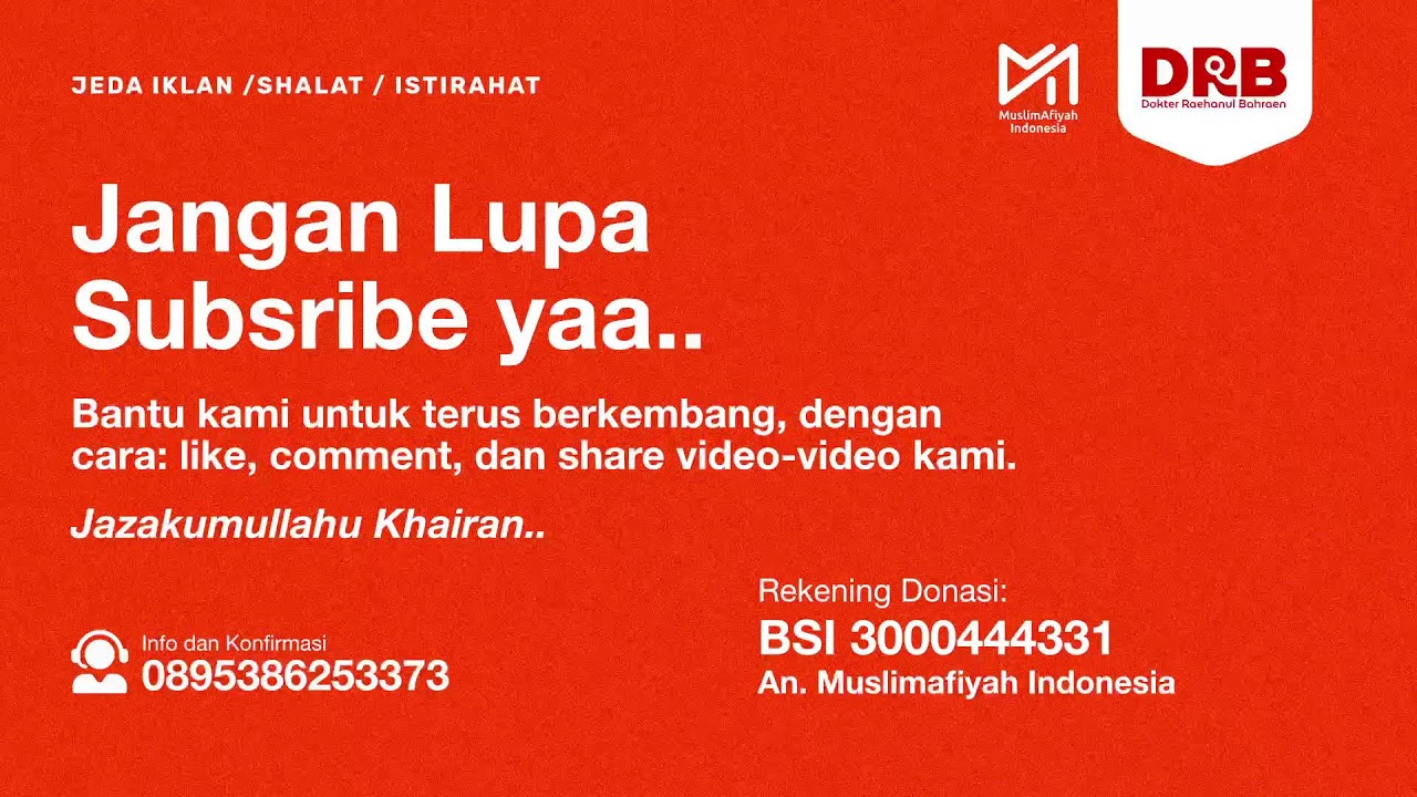 Membangun Kedekatan Orang Tua & Anak | Ustadz dr. Raehanul Bahraen, M.Sc.