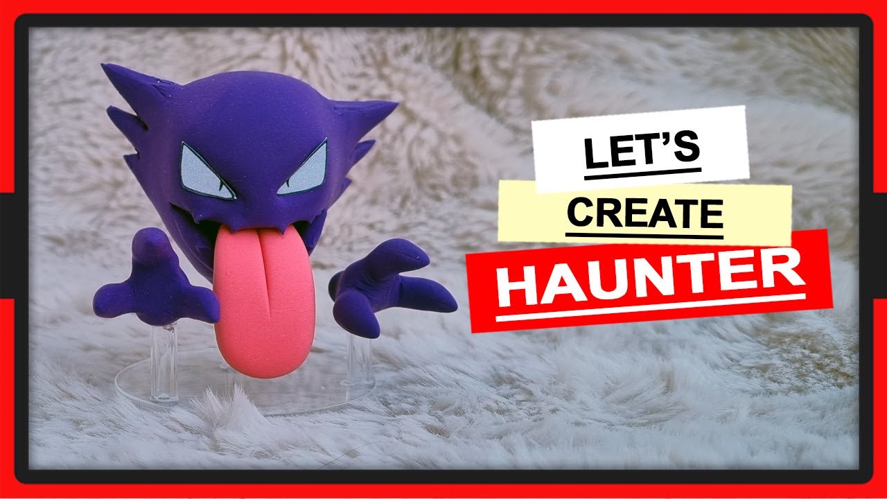Pokemon Haunter Clay Sculpt