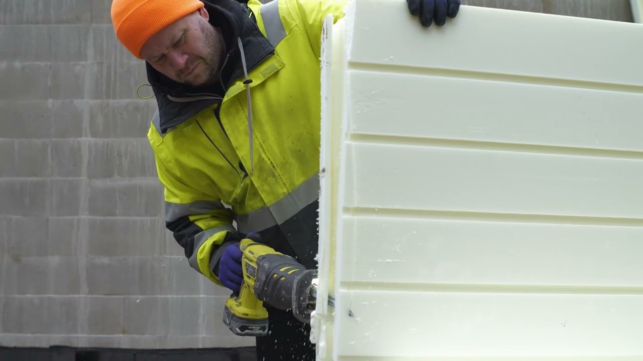 Kellarin seinän eristys