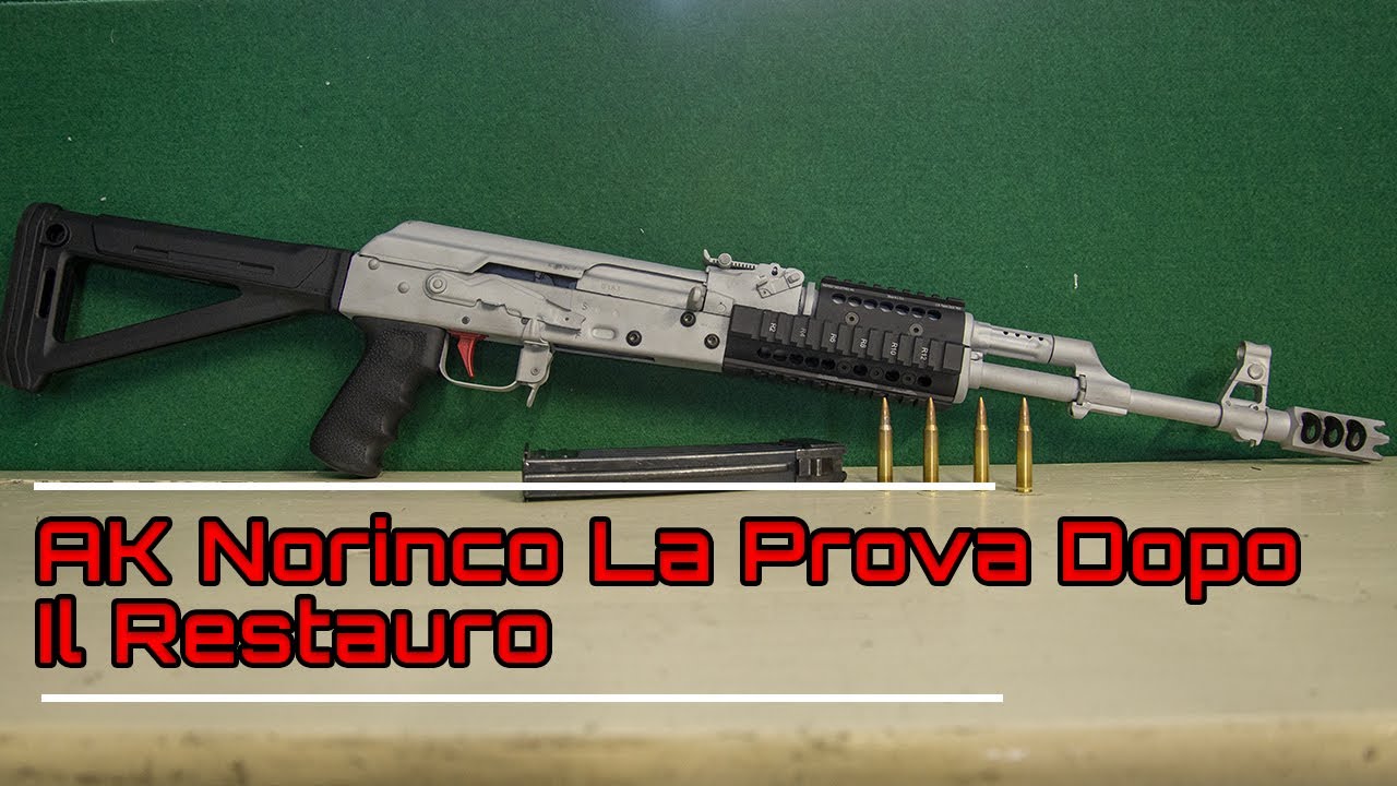 Ak Norinco LR3S La Prova Dopo Il Restauro 223 Rem
