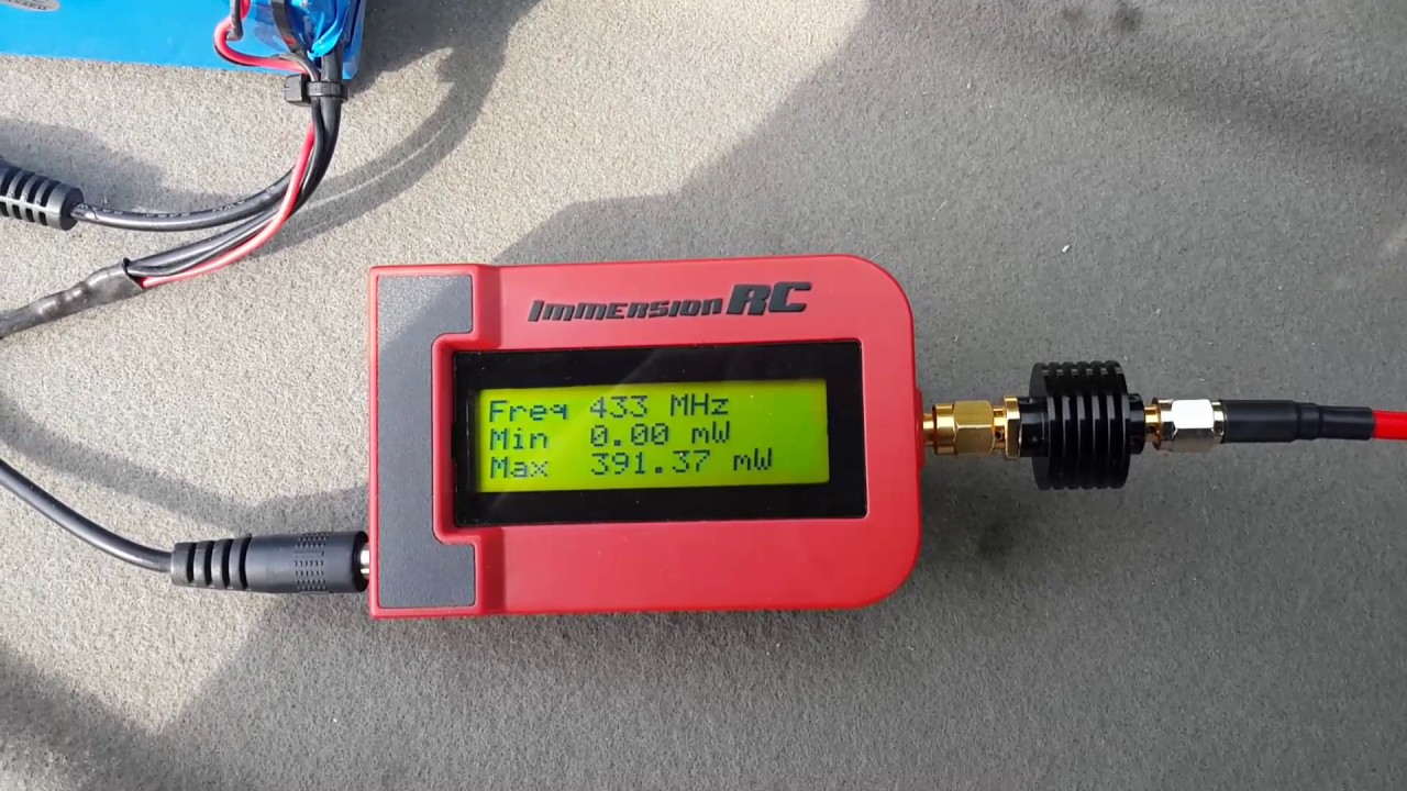 Test  ImmersionRC EzUHF 2W
