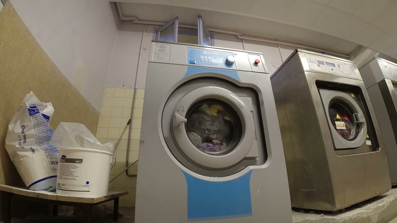 Electrolux Professionnelle 9kg (W5105H) Cycle Normal 40°C Complet / Full Cycle