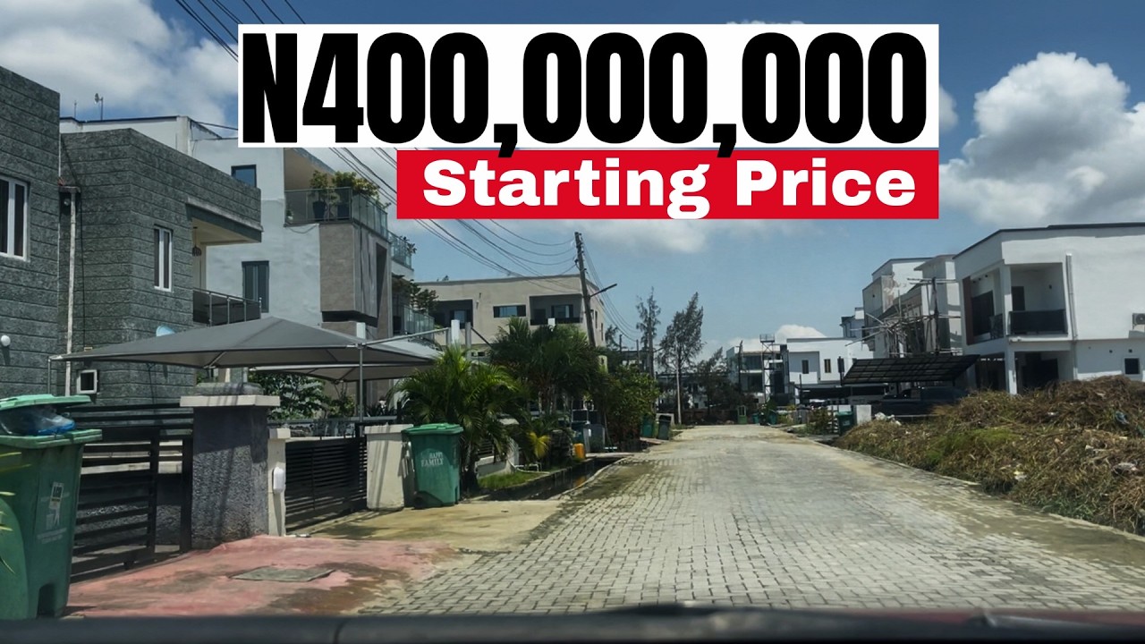 «Внутри Megamound Estate Lekki | Обзор трёх роскошных дуплексов с 5 спальнями, бассейном на крыше»
