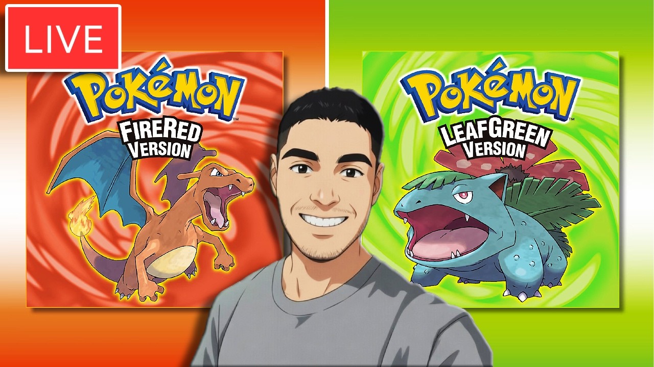 🔴LIVE! Pokemon Fire Red Leaf Green | First Time Nuzlocke (Part 1)
