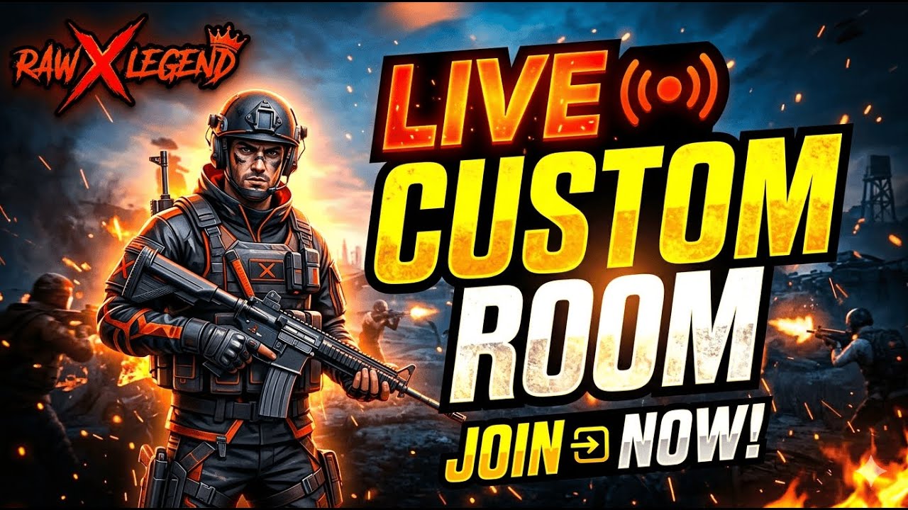 DAILY LIVE CUSTOM ROOM MATCH TOURNAMENT 🔥🔥🔥