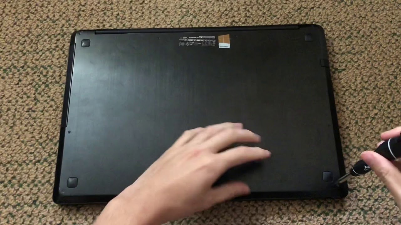 ASUS Q551L Hardware SSD Upgrade