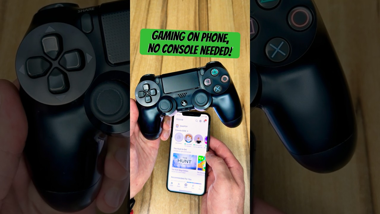 Connecting DualShock 4 to a phone 🎮📲