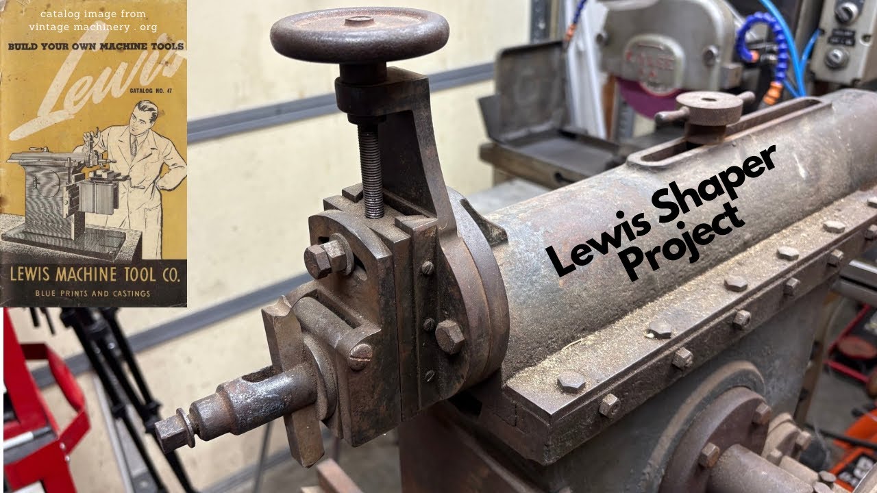 Lewis Metal Shaper. Disassembly and cleaning.