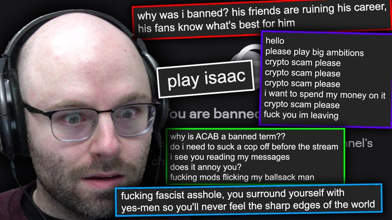 Northernlion reads classic insane unban requests