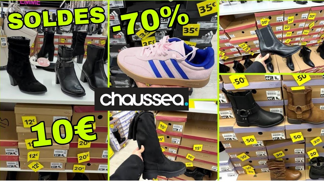 😱CHAUSSEA SOLDES -70% 10€ 12€ 10.01.26 #soldes2026 #soldes #bonplan #promo #promotion 