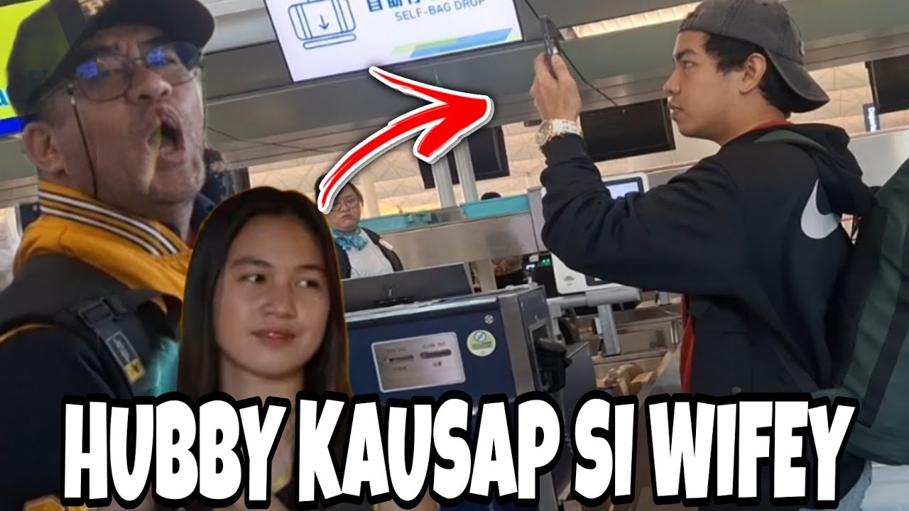KALINGAP EDU KA USAP SI WIFEY  MASAYANG UUWE PASALUBONG KAY WIFEY READY NA DOK LOVE OVER BAGGAGE 