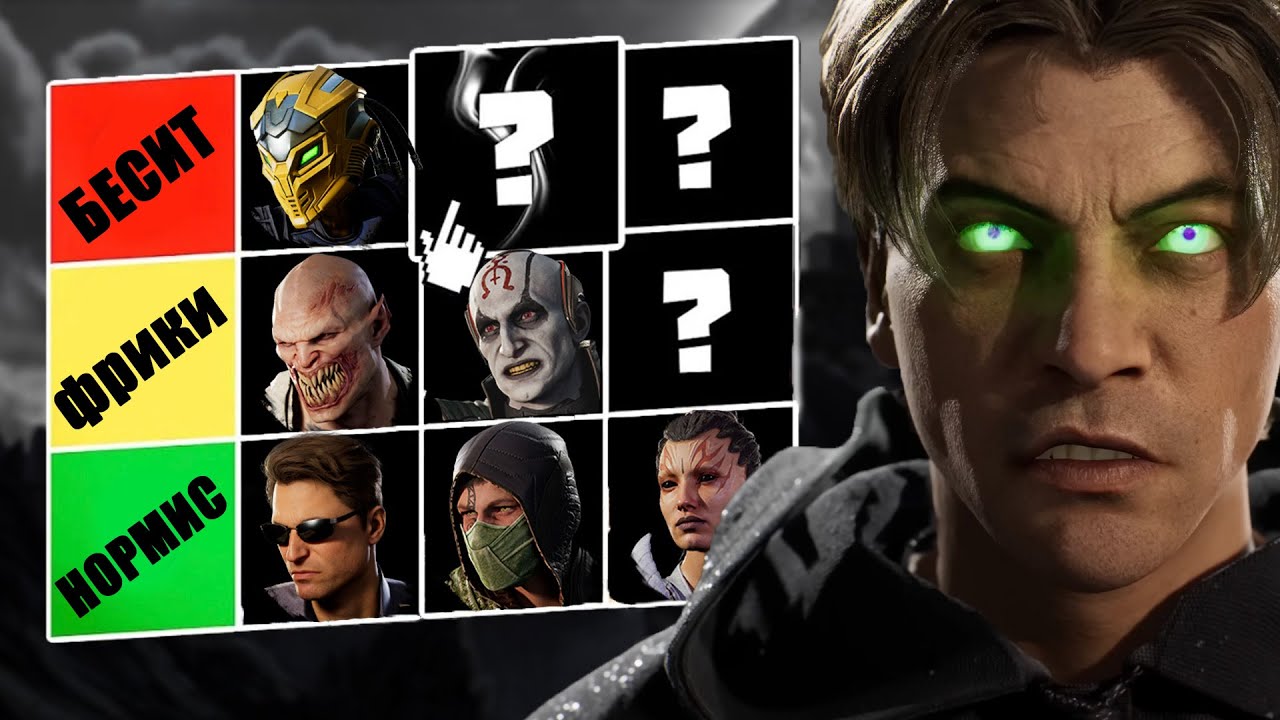 ТИР ЛИСТ САМЫХ БЕСЯЧИХ ПЕРСОНАЖЕЙ В MORTAL KOMBAT 1