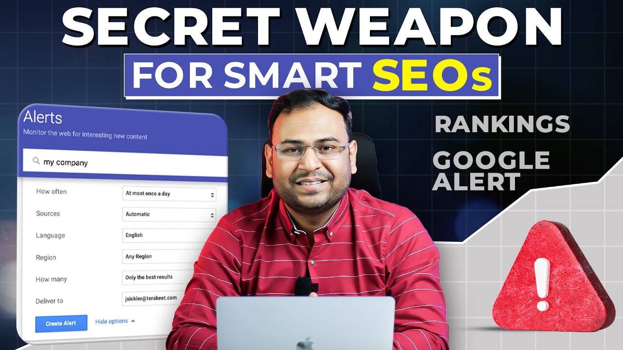 How to use Google Alerts in SEO - Umar Tazkeer