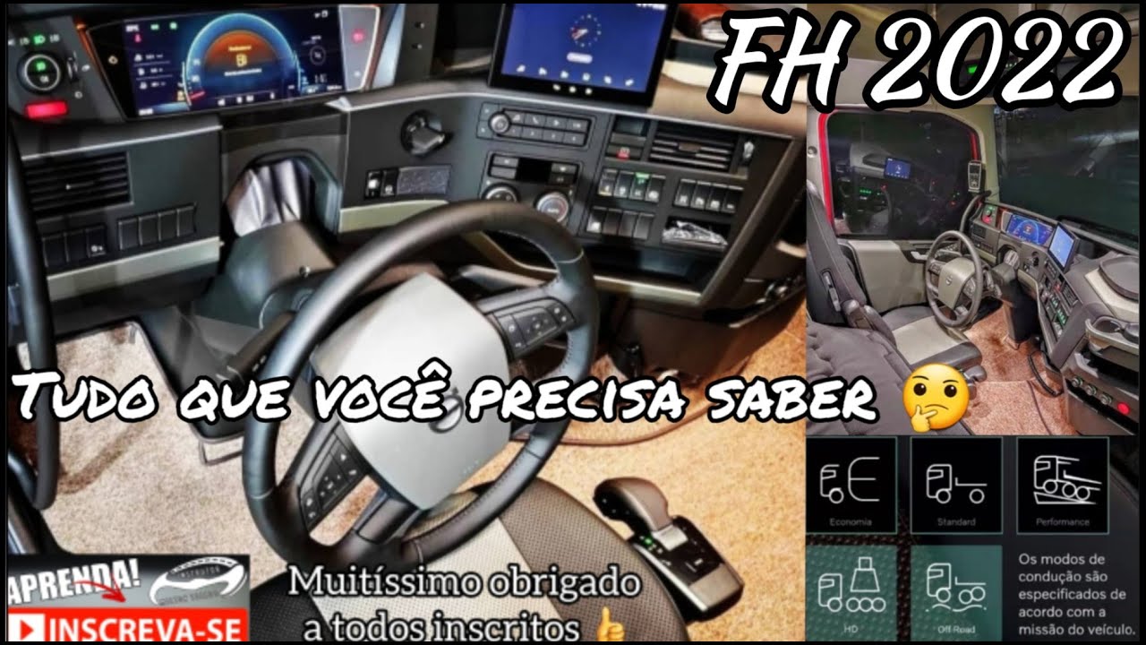 Volvo 2022 Tudo que você precisa saber... controle de descida, arrancadas, bloqueio, etc... VD 9/22