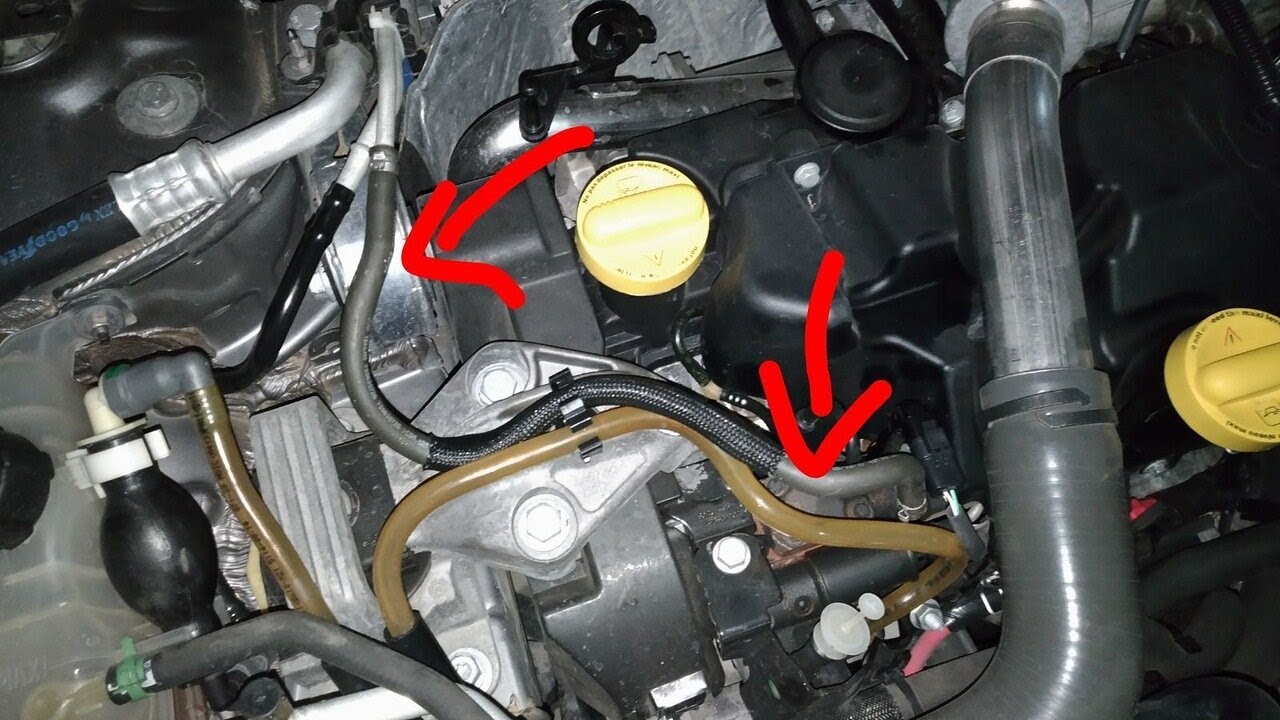 Megane 3 - Fluance 1.5 DCI Motor Uğultu Sorunu Çözümü - Mazot Geri Dönüş Hortumu Değişimi