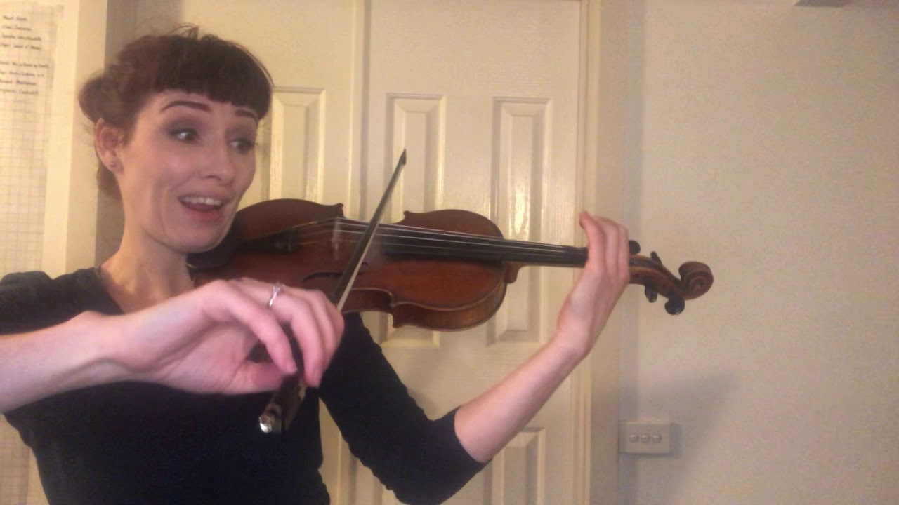 Suzuki Violin (Barber Solos for young violinists) - Elves’ Dance slow practice/play together